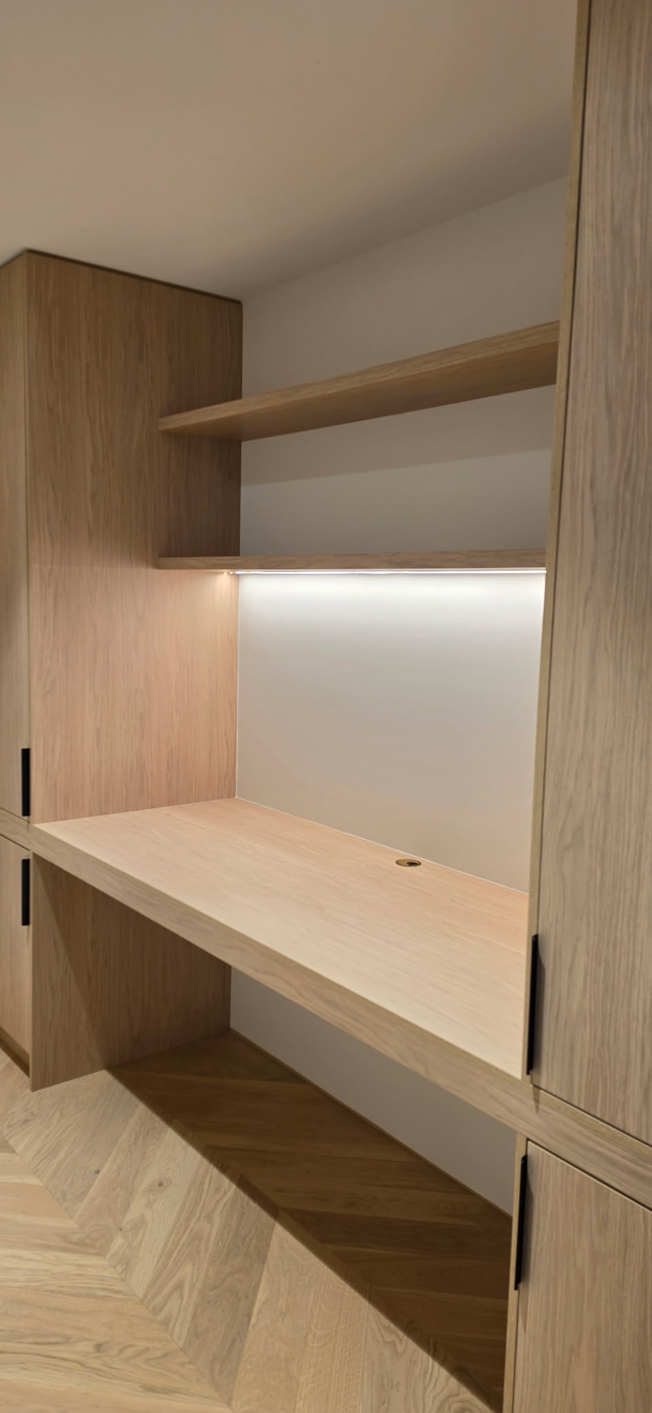Joinery and custom lighting